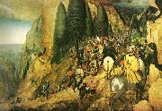 Pieter Bruegel pauli omvandelse Spain oil painting artist